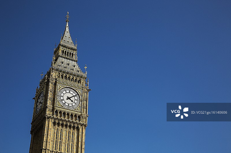 伦敦威斯敏斯特大本钟图片素材