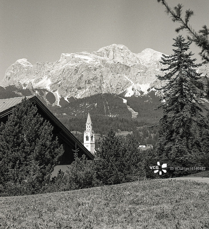 科尔蒂纳与哈苏图片素材