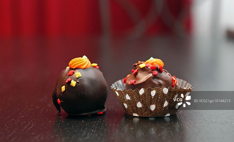 巧克力松露图片素材