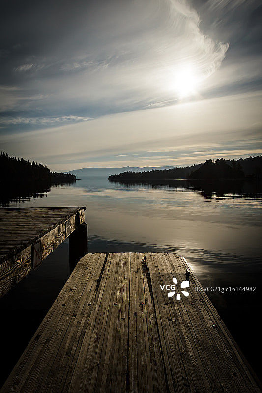 翡翠湾码头图片素材