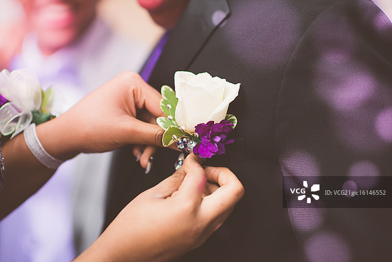 胸花之恋图片素材