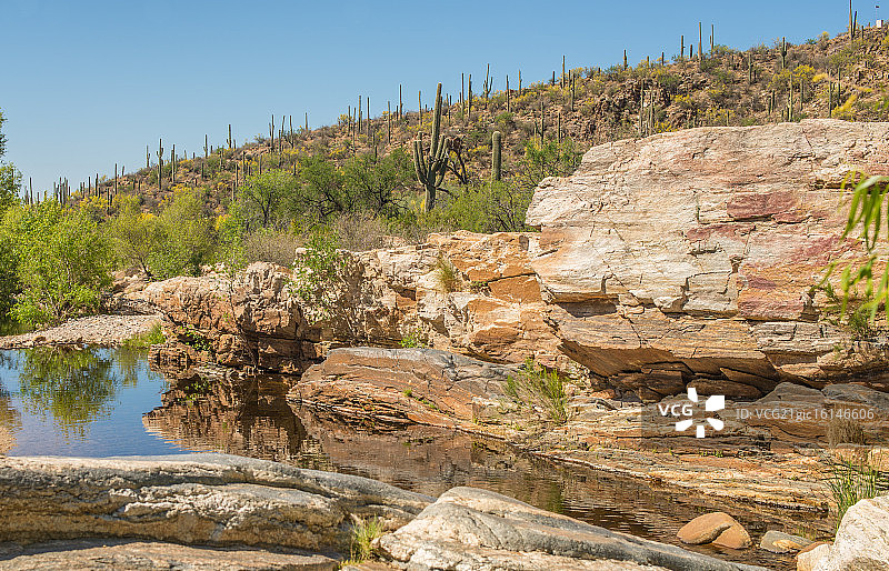 萨比诺峡谷水坝图片素材