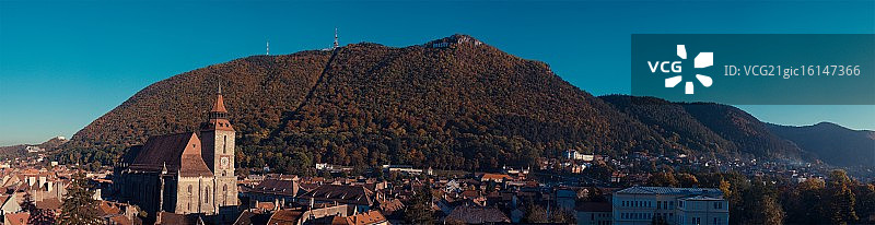 罗马尼亚布拉索夫的秋天图片素材