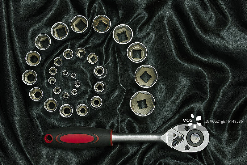 套筒扳手图片素材