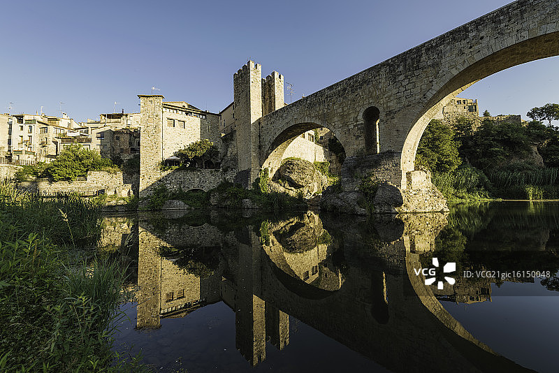 贝萨卢桥图片素材