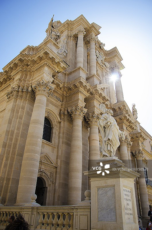 锡拉库萨大教堂图片素材