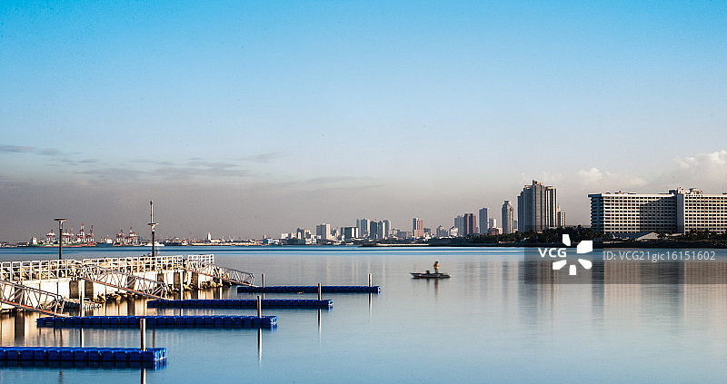 马尼拉天际线图片素材