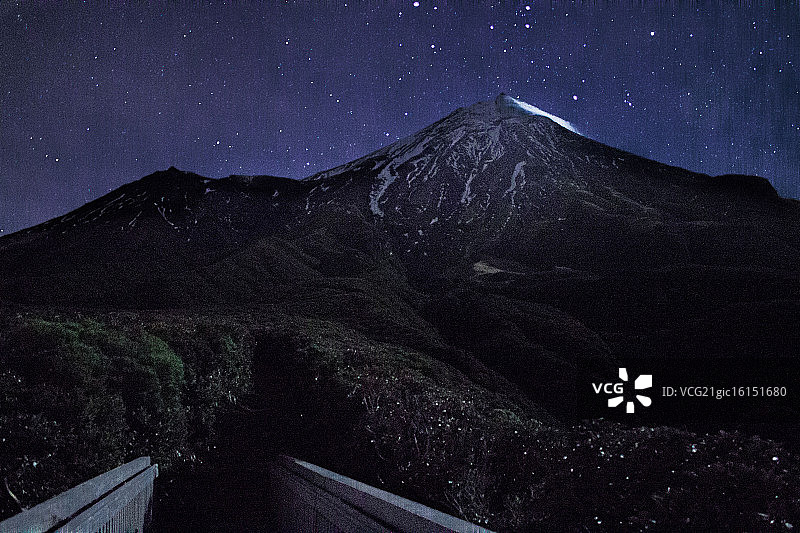 塔拉纳基山图片素材