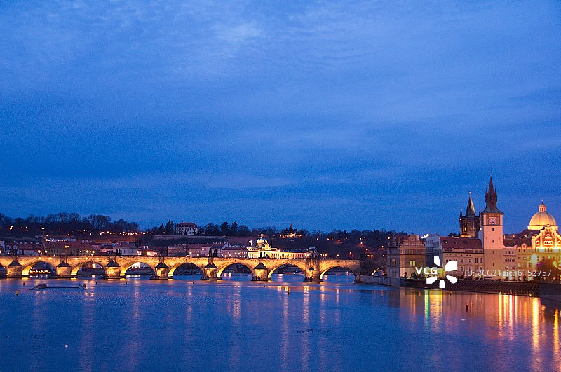 查尔斯桥图片素材