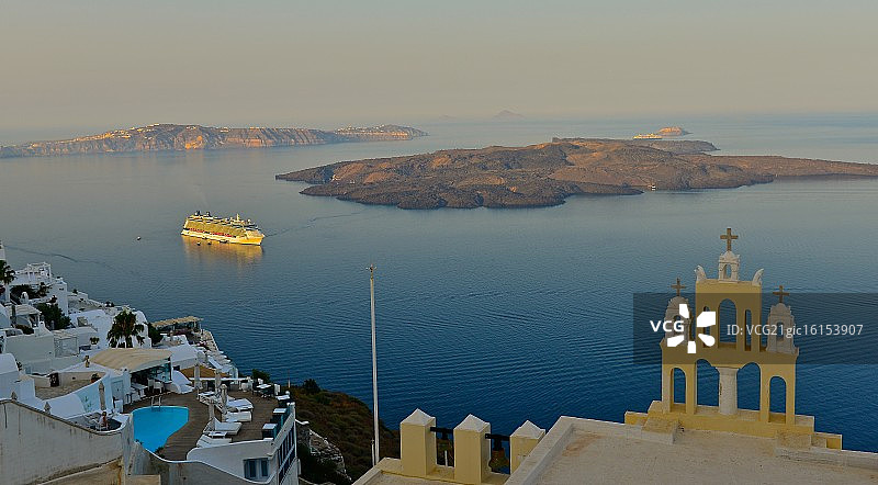 黎明时分的菲罗斯特法尼图片素材