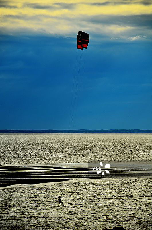 风筝冲浪者图片素材