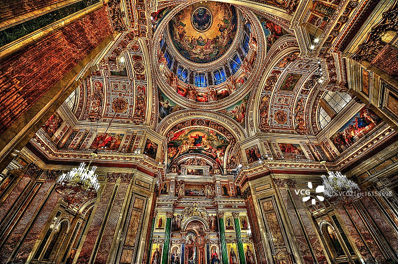 圣以撒大教堂图片素材