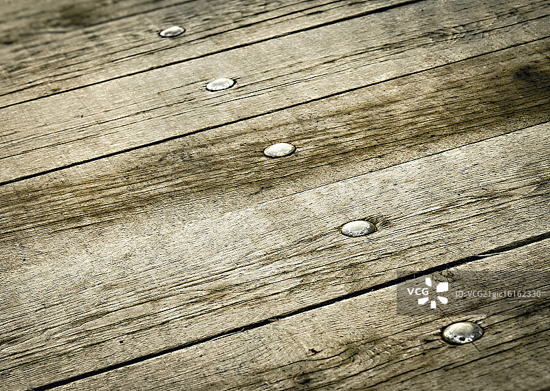 带铆钉的木地板图片素材