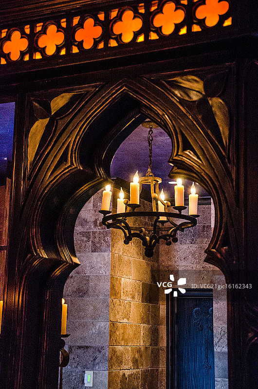 哥特式古典浴室图片素材