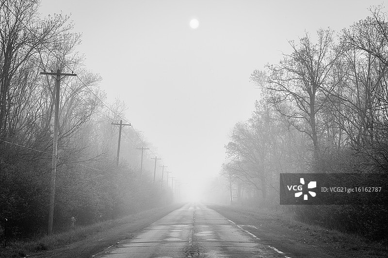 尼亚加拉河上的雾日图片素材