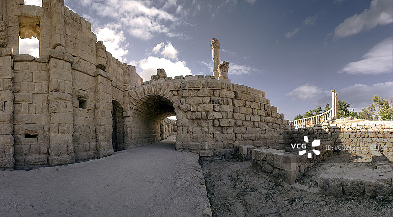 杰拉什全景图片素材