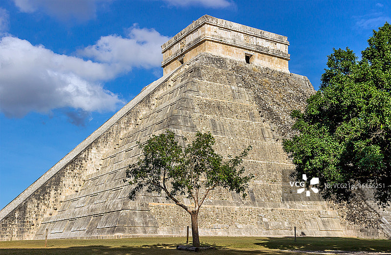 奇琴伊察库库尔坎金字塔图片素材