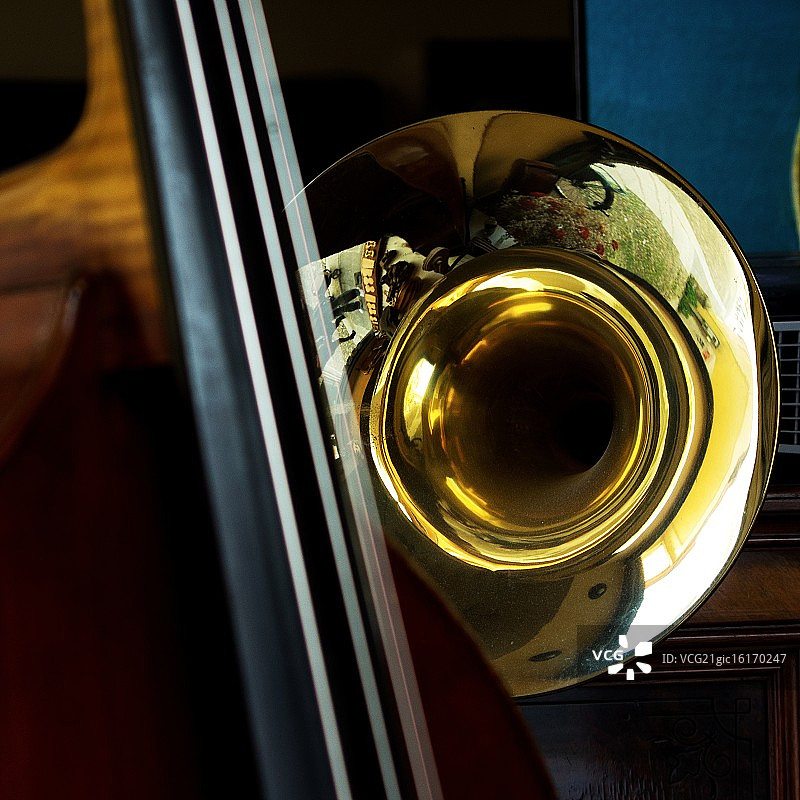 弦乐器和管乐器图片素材