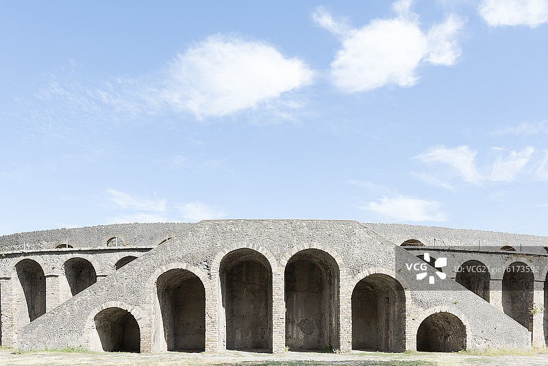 斗兽场，庞贝图片素材