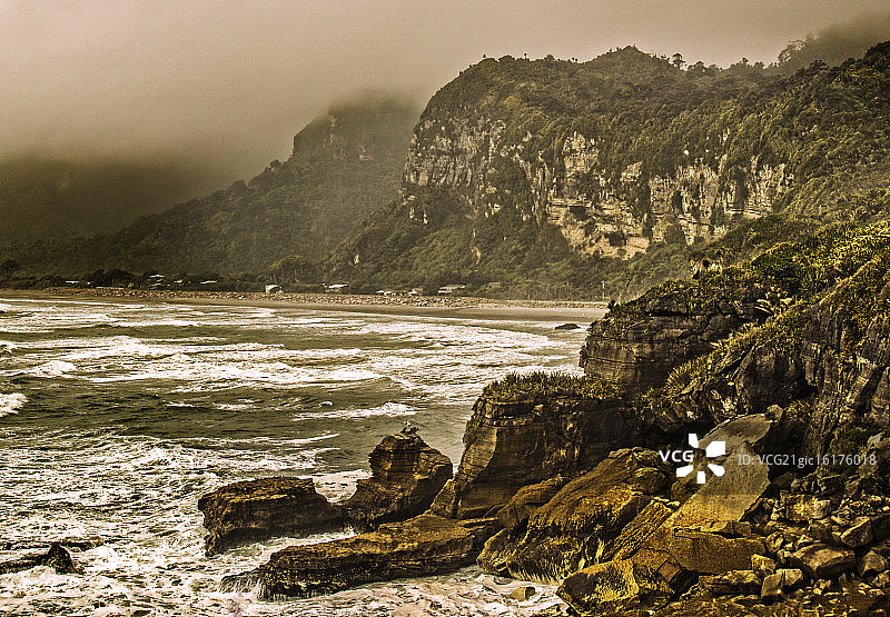 暴风海岸图片素材