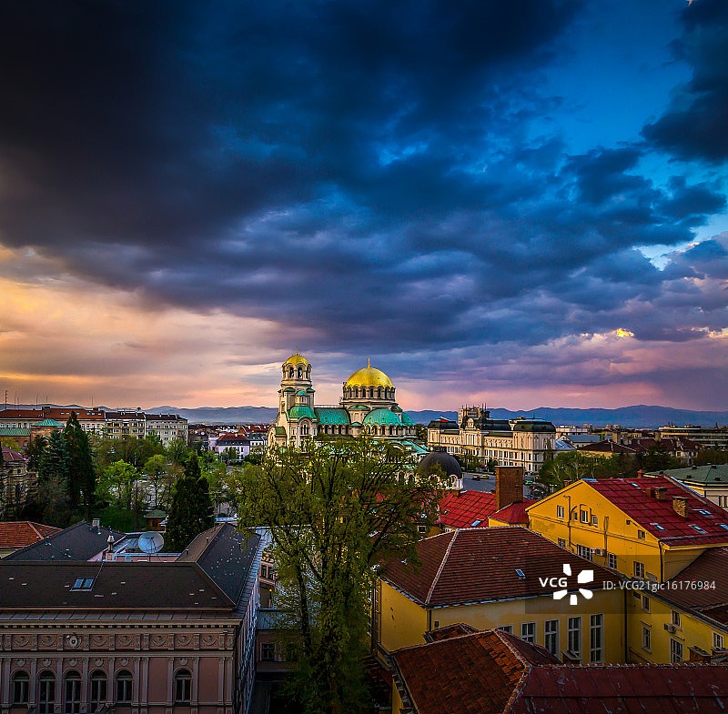 索非亚亚历山大·涅夫斯基大教堂图片素材