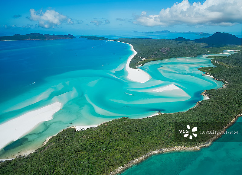 白天堂海滩图片素材