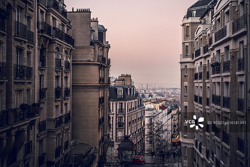 巴黎蒙马特图片素材