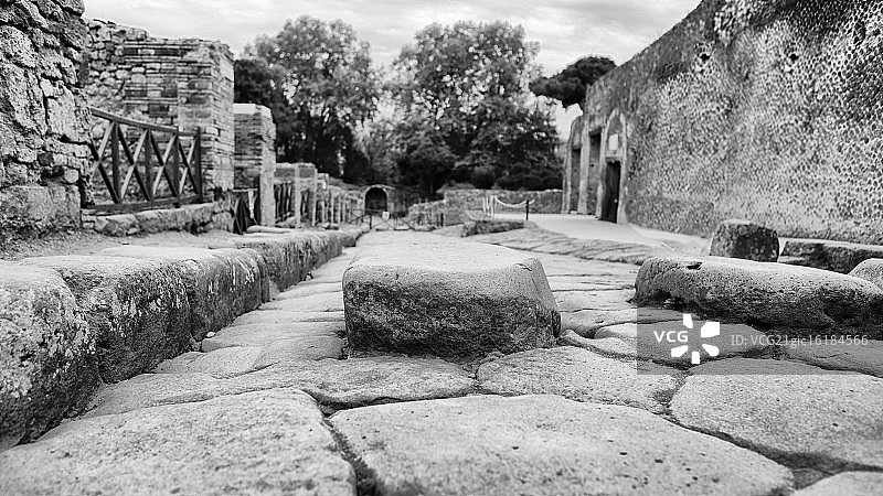 意大利庞贝古城图片素材