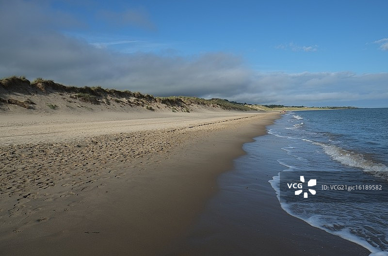 威克洛郡布里塔斯海滩图片素材