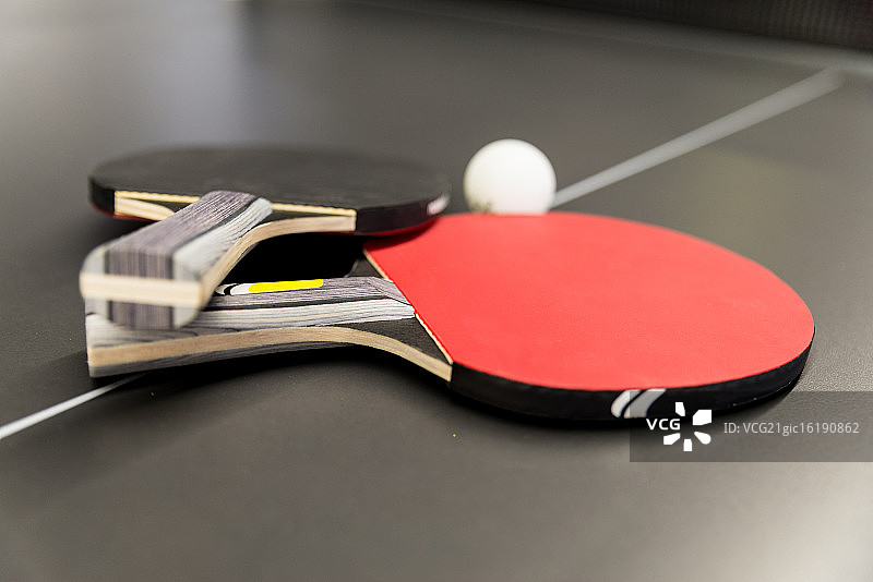 乒乓球拍图片素材
