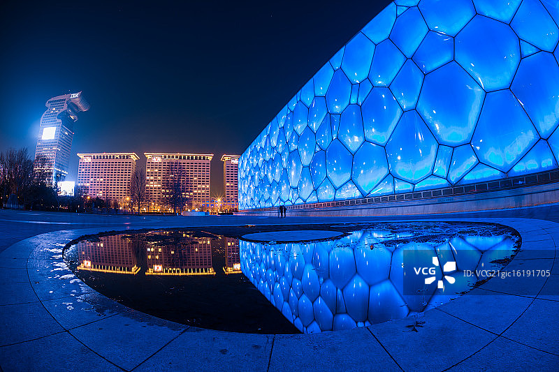 水立方图片素材