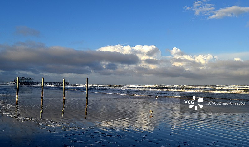 代托纳海滩图片素材