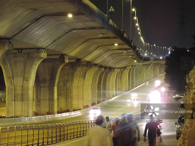 闪烁的灯光图片素材