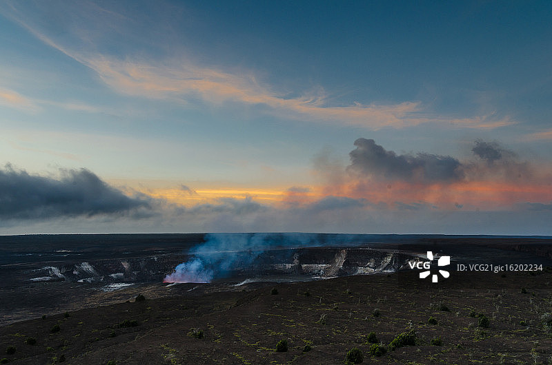 日出时分的基拉韦厄图片素材
