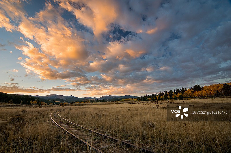 基诺沙日落图片素材