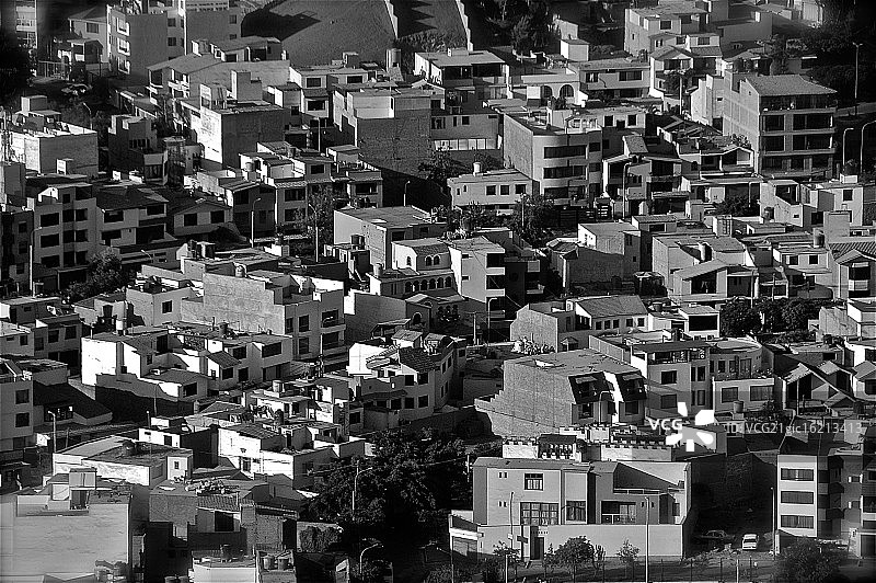 城市鸟瞰：利马图片素材