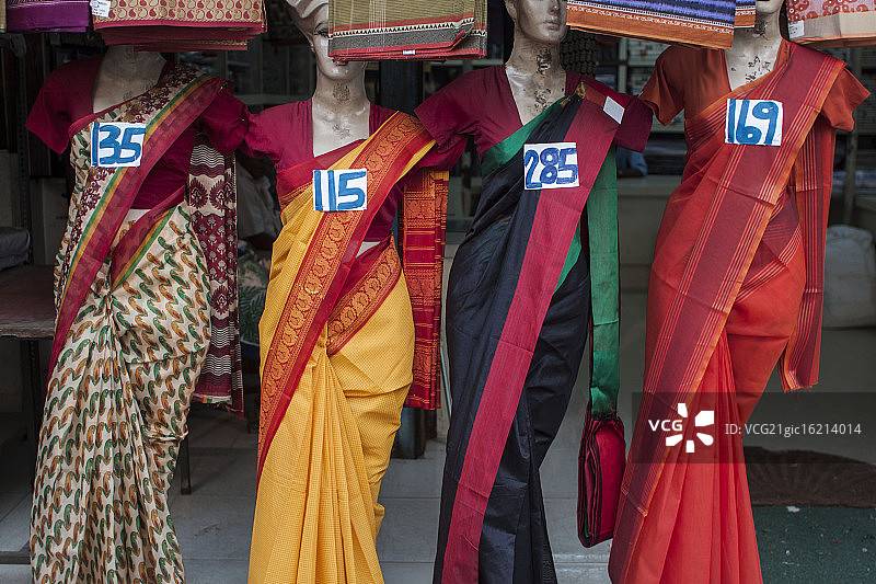 纱丽展览图片素材