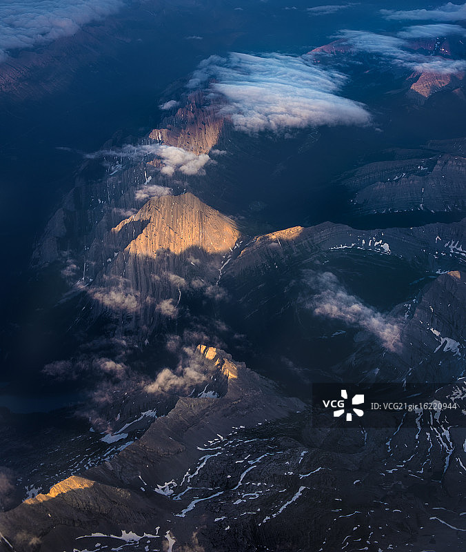 日落山脊图片素材