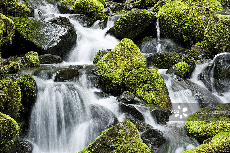 索尔杜克河瀑布图片素材