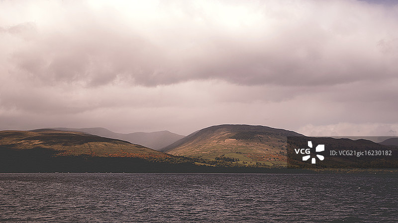 洛蒙德湖与群山图片素材