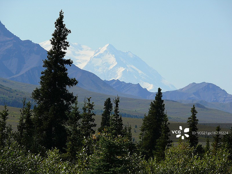 德纳利峰风光图片素材