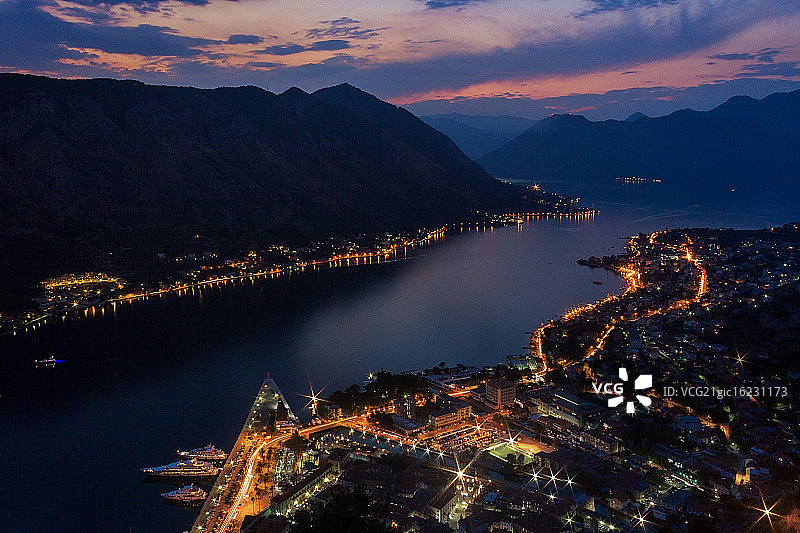 黑山科托尔湾图片素材