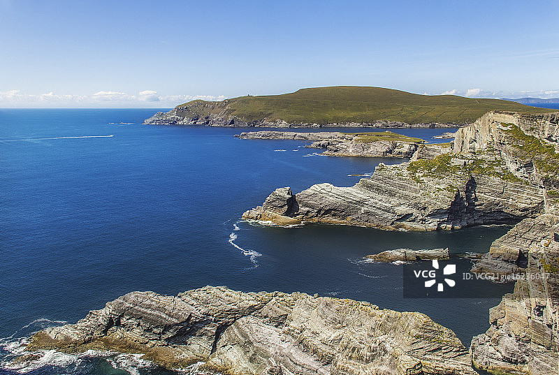 爱尔兰凯里悬崖图片素材