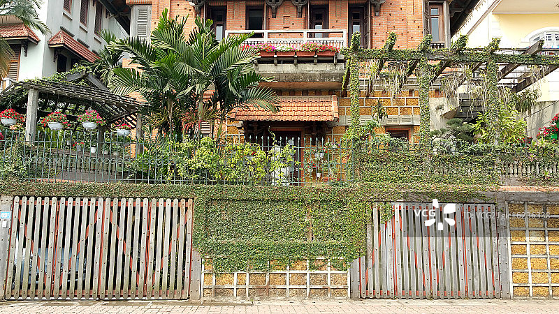 西湖村庄图片素材