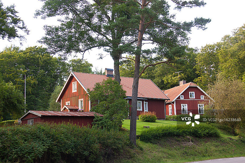 瑞典乡村住宅图片素材