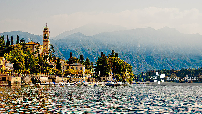 科莫湖特雷梅佐图片素材