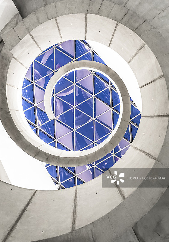 达利博物馆的螺旋图片素材