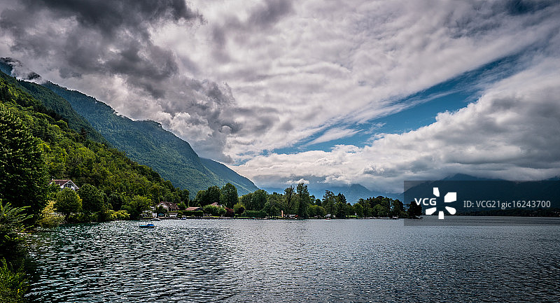 安纳西湖图片素材