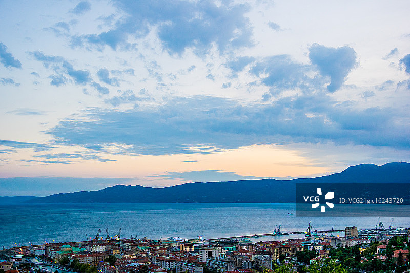 里耶卡市图片素材