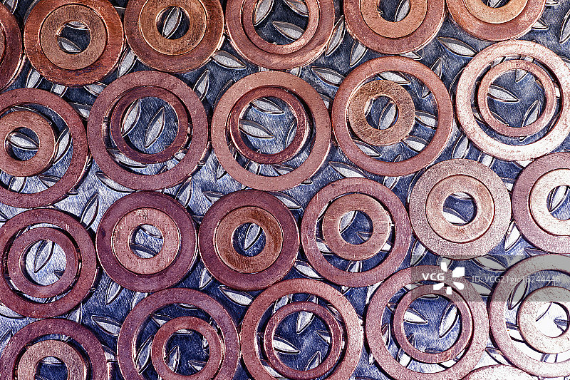 铜垫圈图片素材